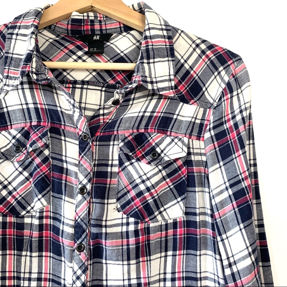 Plaid Button Down